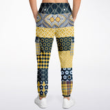 Dauphin Patchwork Stripe Unisex Cargo Joggers Athletic Cargo Sweatpants - AOP - Thathoodyshop