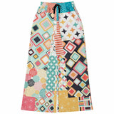 Old Miami Geometric Trefoil Bellbottoms Bellbottoms - Thathoodyshop