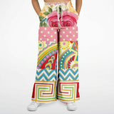 Pink Paisley Park Flare Leg Joggers Flare Joggers - Thathoodyshop