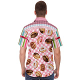 Give Me Some Sugar S/S Button Down Shirt Short Sleeve Button Down Shirt - AOP - Thathoodyshop