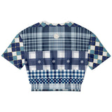 Blue Diamond Phillips Cropped Sweater Cropped Sweater - Thathoodyshop