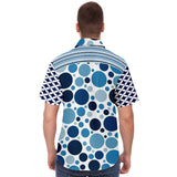 Oceans 20 S/S Button Down Shirt Short Sleeve Button Down Shirt - AOP - Thathoodyshop