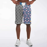 It's About Time Basketball Shorts Basketball Short Rib - AOP - Thathoodyshop