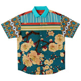 Cheery-Cherry S/S Button Down Shirt Short Sleeve Button Down Shirt - AOP - Thathoodyshop
