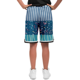 Blue Dream Basketball Shorts Basketball Short Rib - AOP - Thathoodyshop