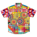 Ophelia S/S Button Down Shirt Short Sleeve Button Down Shirt - AOP - Thathoodyshop