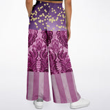 Purple Jamboree Flare Leg Joggers Bellbottoms - Thathoodyshop
