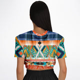 Billie Jean Cropped Sweater Cropped Short Sleeve Sweater - Thathoodyshop