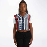 Sail Away Cropped Button Front Jersey Cropped Baseball Jersey - Thathoodyshop