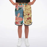 The Generation Gap Basketball Shorts Basketball Short Rib - AOP - Thathoodyshop