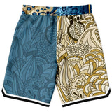 Blue Royale Basketball Shorts Basketball Short Rib - AOP - Thathoodyshop