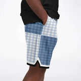 Blue Lagoon Basketball Shorts Basketball Short Rib - AOP - Thathoodyshop