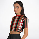 Gold Line Doubles Cropped Sweater Cropped Sweater - Thathoodyshop