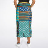 Many Blessings Horus Eye Long Pocket Skirt Pocket Skirts - Thathoodyshop