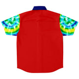 Rainbow Pride Button Down Shirt Short Sleeve Button Down Shirt - AOP - Thathoodyshop
