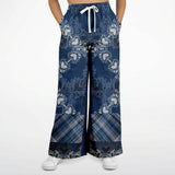 Blue Mystic Flare Leg Joggers Flare Joggers - Thathoodyshop