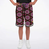 Crosby Stills Basketball Shorts Basketball Short Rib - AOP - Thathoodyshop