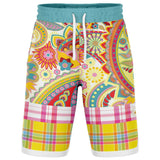 Ashbury Heights Plaid Basketball Shorts Basketball Shorts - Thathoodyshop