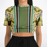 Rolling Green Cropped Sweater Cropped Short Sleeve Sweatshirt - Thathoodyshop