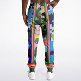 THS Snake Bite Camo Patchwork Cargo Sweats Cargo Joggers - Thathoodyshop