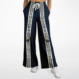 Nittany Lion Blue Fleece Flare Leg Joggers Bellbottoms - Thathoodyshop