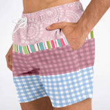 Give Me Some Sugar Dunkies Swim Trunks Men - AOP - Thathoodyshop