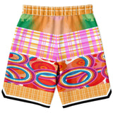 Solar Flare Basketball Shorts Basketball Short Rib - AOP - Thathoodyshop