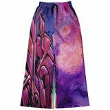 Dusky Midnight Graffiti SW Stretchy Phat Bellbottoms Fashion Flare Jogger - AOP - Thathoodyshop