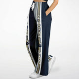 Nittany Blue and Grey Fleece Flare Leg Joggers Bellbottoms - Thathoodyshop