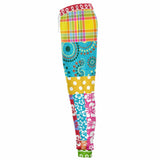 Maui Waui Hawaiian Patchwork Unisex Fleece Joggers Joggers - Thathoodyshop