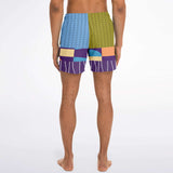 Hampton Plaid Dunkies Swim Trunks Men - AOP - Thathoodyshop