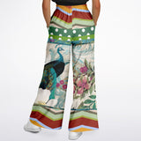 Green Peacock Flare Leg Joggers Flare Joggers - Thathoodyshop