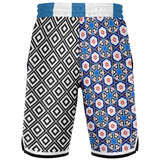 It's About Time Basketball Shorts Basketball Short Rib - AOP - Thathoodyshop