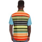 Tequila Sunrise Short Sleeve Button Down Shirt Short Sleeve Button Down Shirt - Thathoodyshop