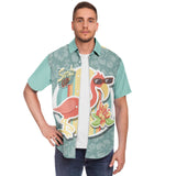 Tallahassee S/S Button Down Shirt Short Sleeve Button Down Shirt - AOP - Thathoodyshop