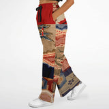 Moody Blues Flare Leg Joggers Athletic Flare Jogger - AOP - Thathoodyshop