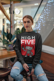 High Five HD Crewneck Sweatshirt - Thathoodyshop