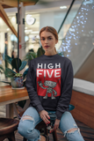 High Five HD Crewneck Sweatshirt - Thathoodyshop