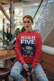 High Five HD Crewneck Sweatshirt - Thathoodyshop
