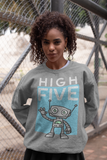 High Five HD Crewneck Sweatshirt - Thathoodyshop