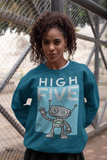 High Five HD Crewneck Sweatshirt - Thathoodyshop