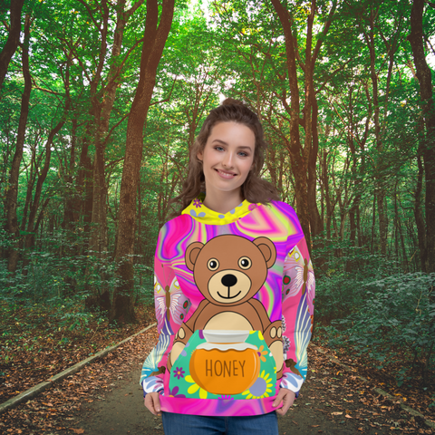 Honey Pot Bear SYLKKE Hoody - Thathoodyshop