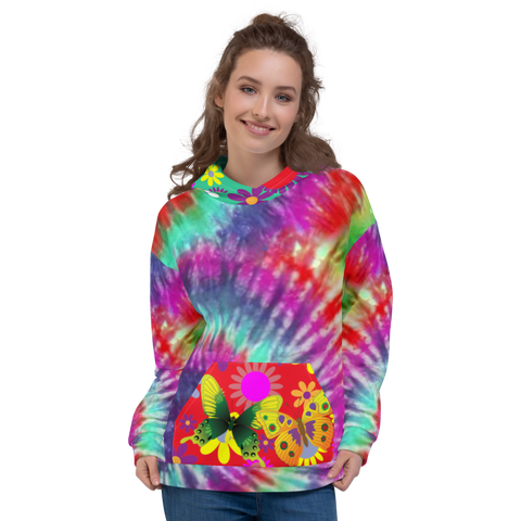 Dead-Head Butterfly SYLKKE Hoody - Thathoodyshop