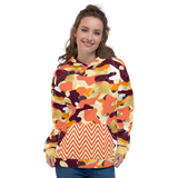 Orangesicle Camo SYLKKE Hoody - Thathoodyshop