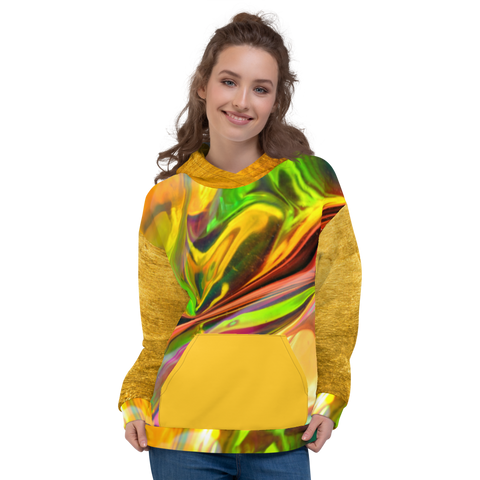 Gold Galactica Hoody - Thathoodyshop