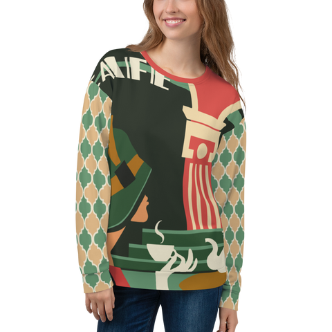 Cafe Deluxe Sweatshirt - Thathoodyshop