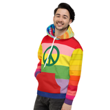 Peace Love & Rainbows Hoody - Thathoodyshop