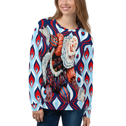 Court Jester Sweatshirt (Blue) - Thathoodyshop
