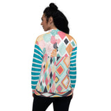 Mums the Word Unisex Bomber Jacket  - Thathoodyshop