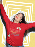 Peace Love & California HD Crewneck Sweatshirt - Thathoodyshop